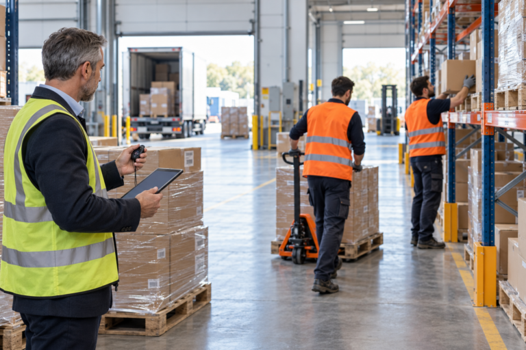 Analyse des temps logistiques avec la méthode SMB2 en entrepôt